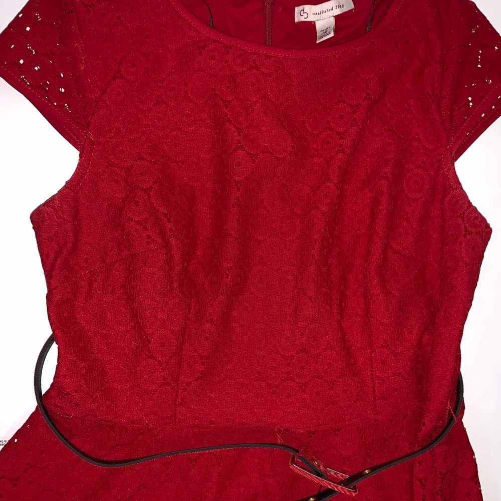 RED DRESS🌹🌱🌿🌹👠 - Picture 3 of 4